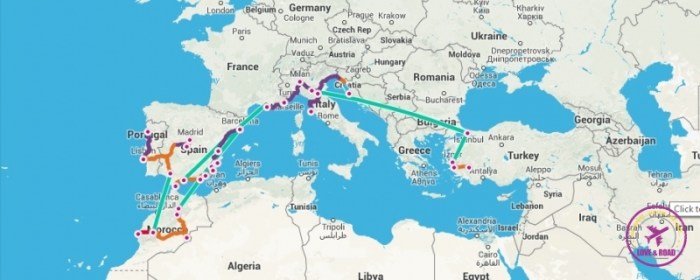 Travel the world in 3 months