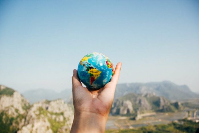 What travels all over the world